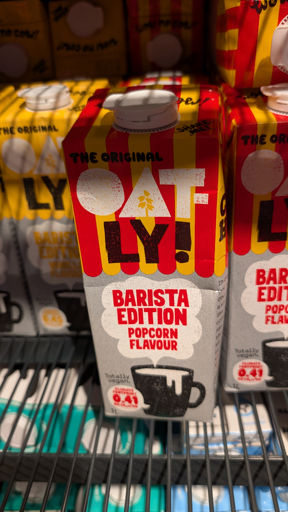 Oatly Barista Edition Popcorn Flavour